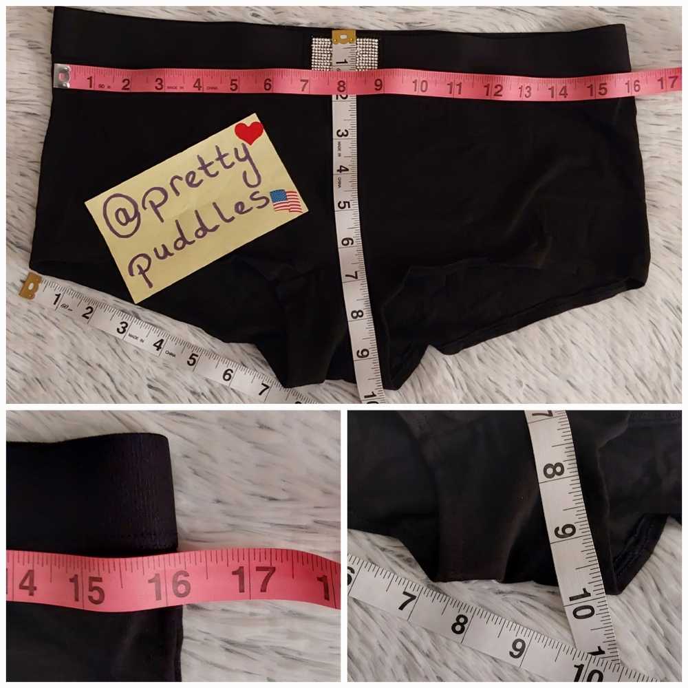 💎 VS Shine Patch Boyshort Panty 💎 - Picture 3 of 11